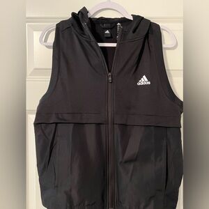 Women’s black adidas vest size large